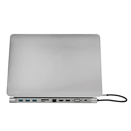 "All-in-One Lösung: 11-in-1 USB-C Dock mit 4K und 100W PD für Ihr Zuhause"