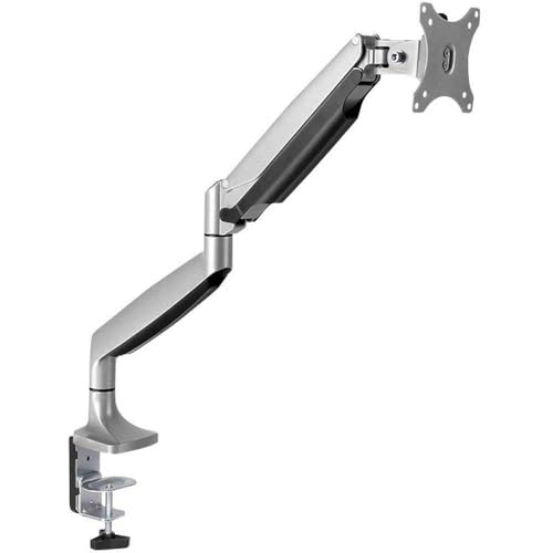 "Maximale Flexibilität: Silberne Aluminium Monitorhalterung für 13-32 Zoll"