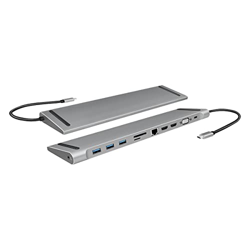 "All-in-One Lösung: 11-in-1 USB-C Dock mit 4K und 100W PD für Ihr Zuhause"