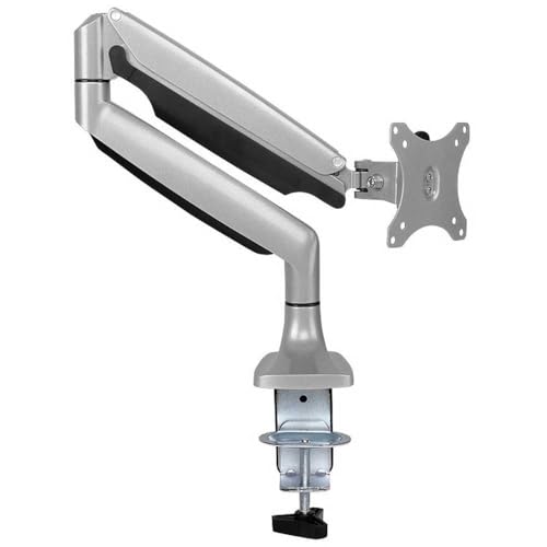 "Maximale Flexibilität: Silberne Aluminium Monitorhalterung für 13-32 Zoll"