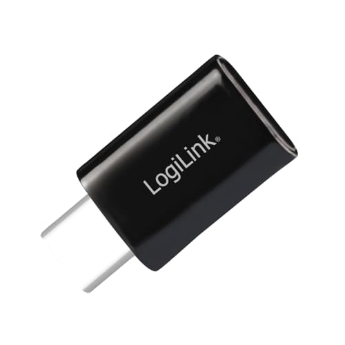 "Stabile Verbindung: USB-C Bluetooth-Adapter mit 20m Reichweite in Schwarz"