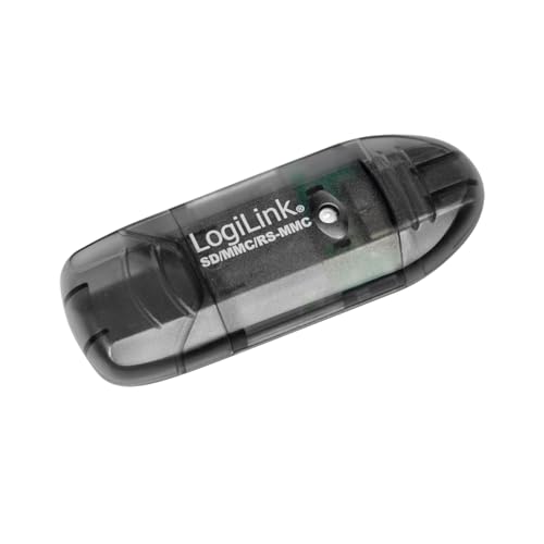 "Kompakt und praktisch: Mini USB Cardreader für SD/MMC - Schwarz"