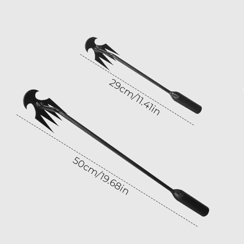 "Effiziente Gartenpflege: Unkrautentferner Schwarz, 29CM für Ihre Pflanzen"