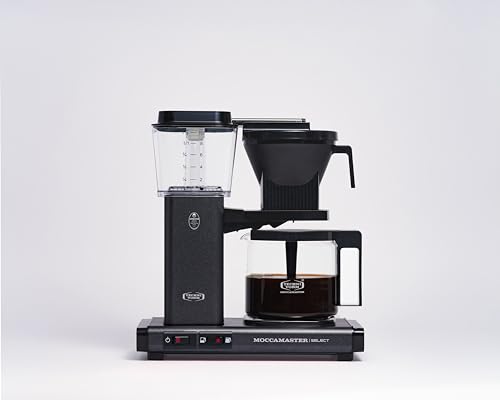 "Genießen Sie frisch gebrühten Kaffee: Moccamaster Cup-One in Matt Black"
