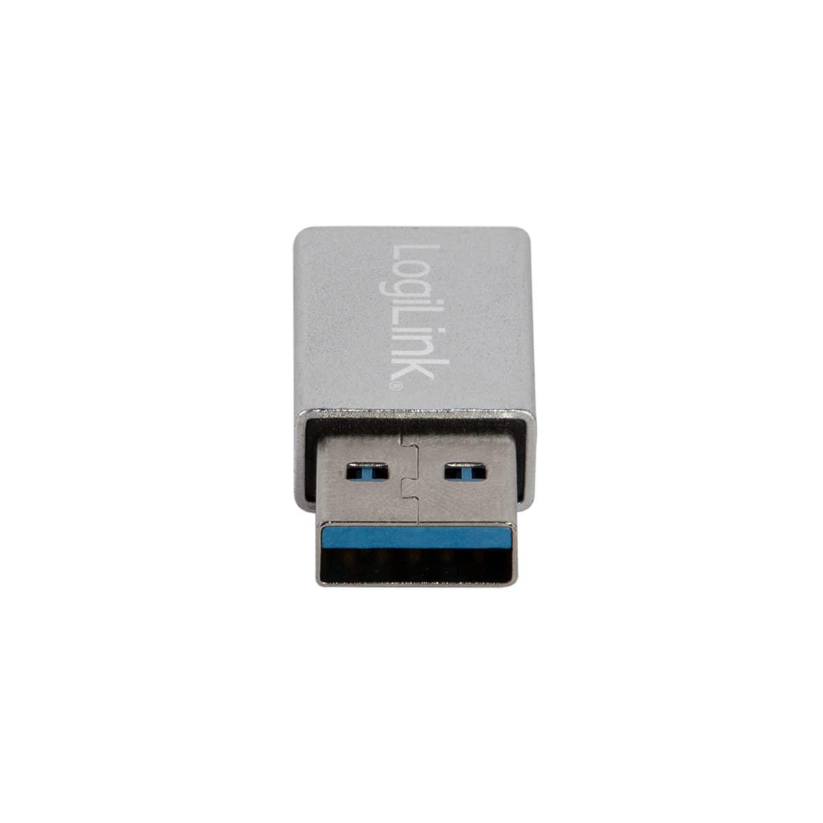 "Flexibel verbunden: Silberner USB-C Adapter für blitzschnelle Datenübertragung"