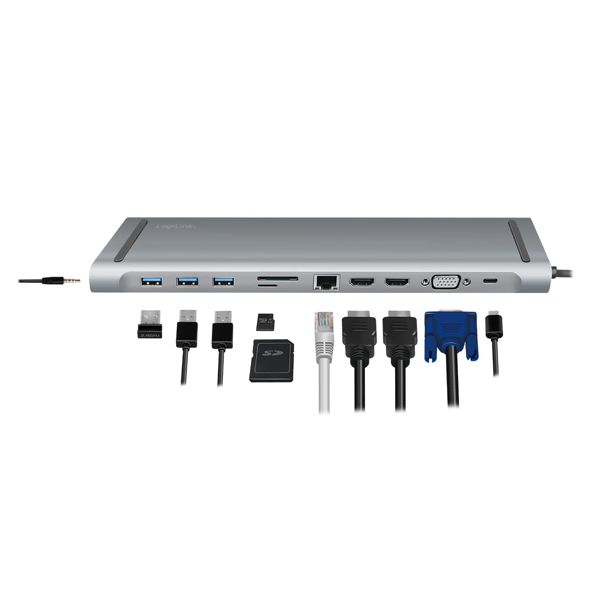 "All-in-One Lösung: 11-in-1 USB-C Dock mit 4K und 100W PD für Ihr Zuhause"