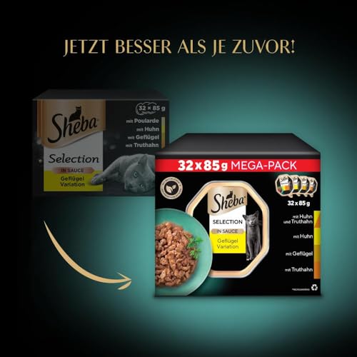 "Luxuriöser Genuss: 32x85g Geflügel-Nassfutter für glückliche Katzen!"