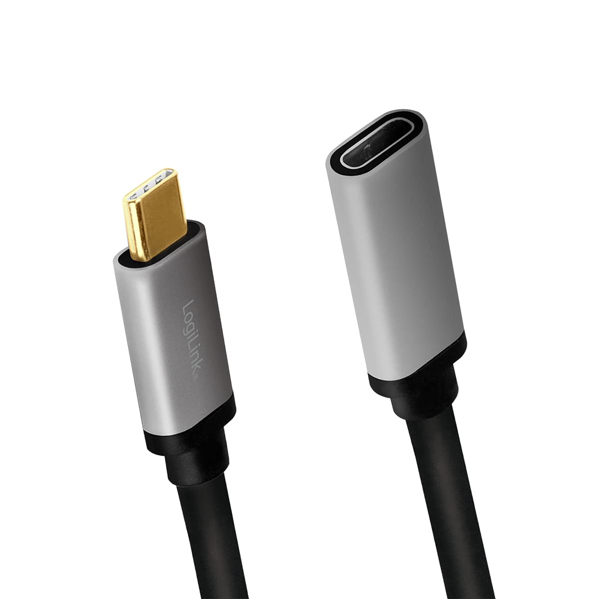"Ultra HD 4K: USB 3.2 Gen 2 Verlängerungskabel 0,5m in elegantem Alu"
