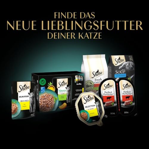"Feinste Vielfalt für Ihre Katze: 32x HERZHAFTE Nassfutter-Schalen in Sauce"