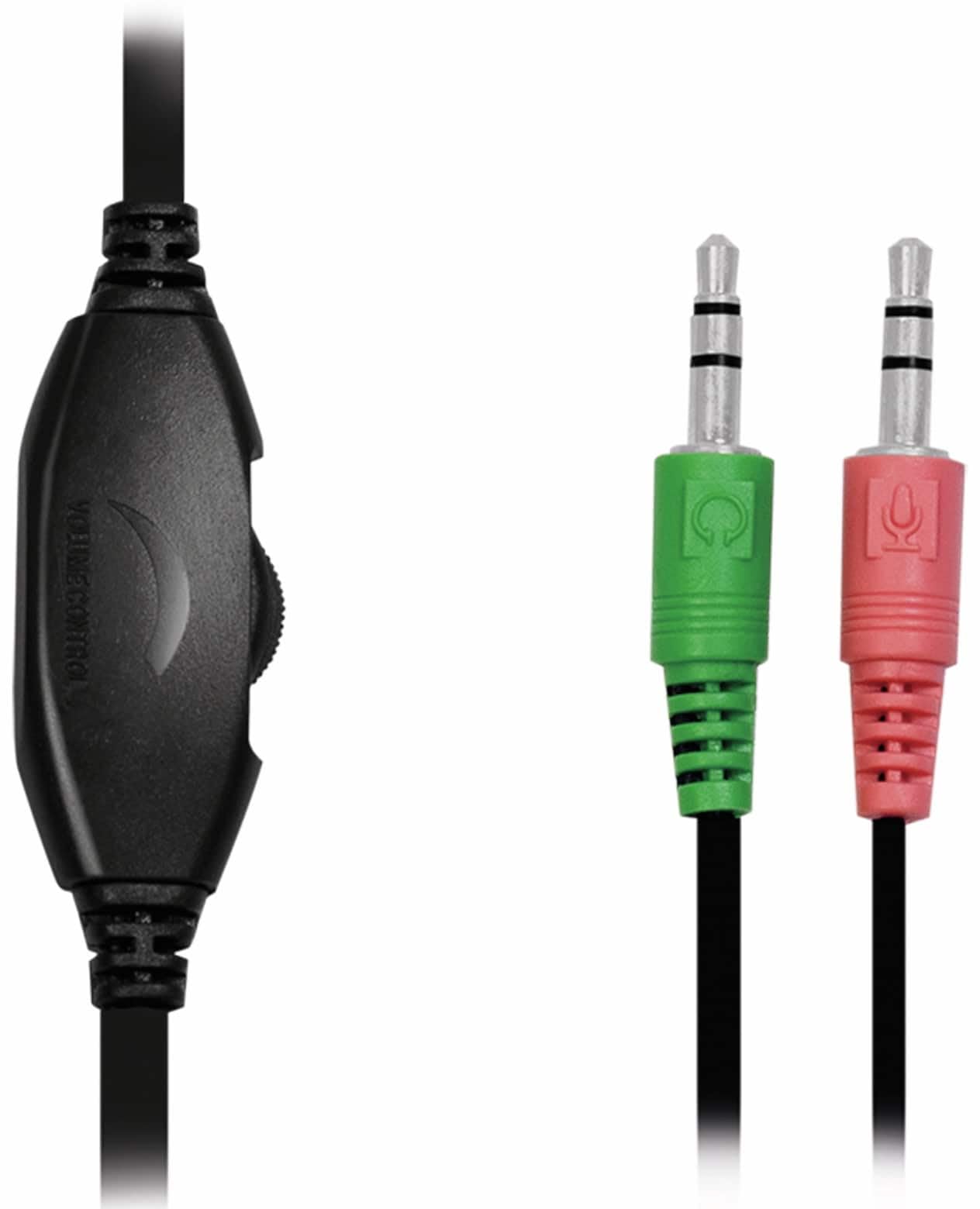 "Glasklare Gespräche: Schwarz Stereo-Headset für VoIP und Telefonkonferenzen"
