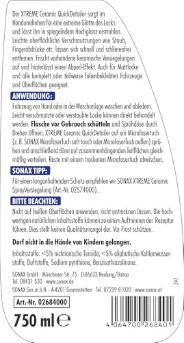"Glanz und Schutz: 750 ml schnelles Ceramic Detailer für perfekte Pflege"