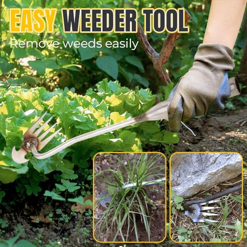 "Effiziente Gartenpflege: Unkrautentferner Schwarz, 29CM für Ihre Pflanzen"