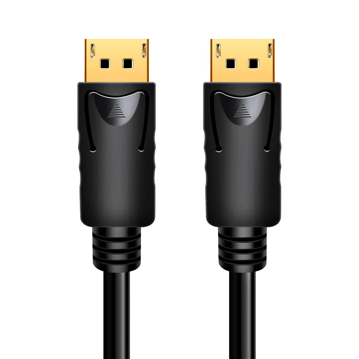 "Erleben Sie 4K: 2m schwarzes DisplayPort-Kabel für brillantes Streaming!"