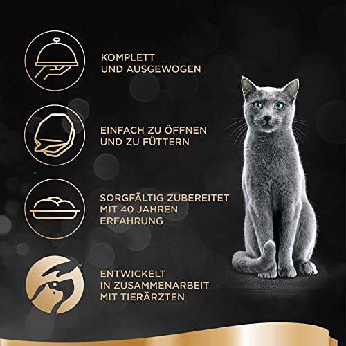 "Luxuriöser Genuss: 32x85g Geflügel-Nassfutter für glückliche Katzen!"