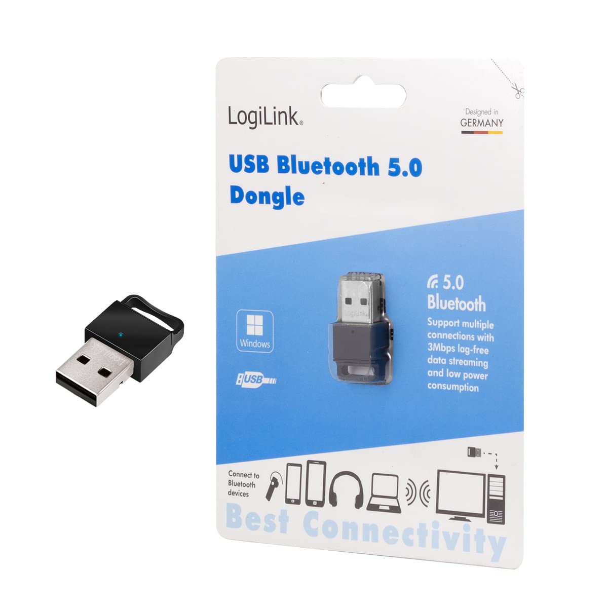 "Kraftvolle Verbindung: Bluetooth 5.0 Adapter für müheloses Pairing"