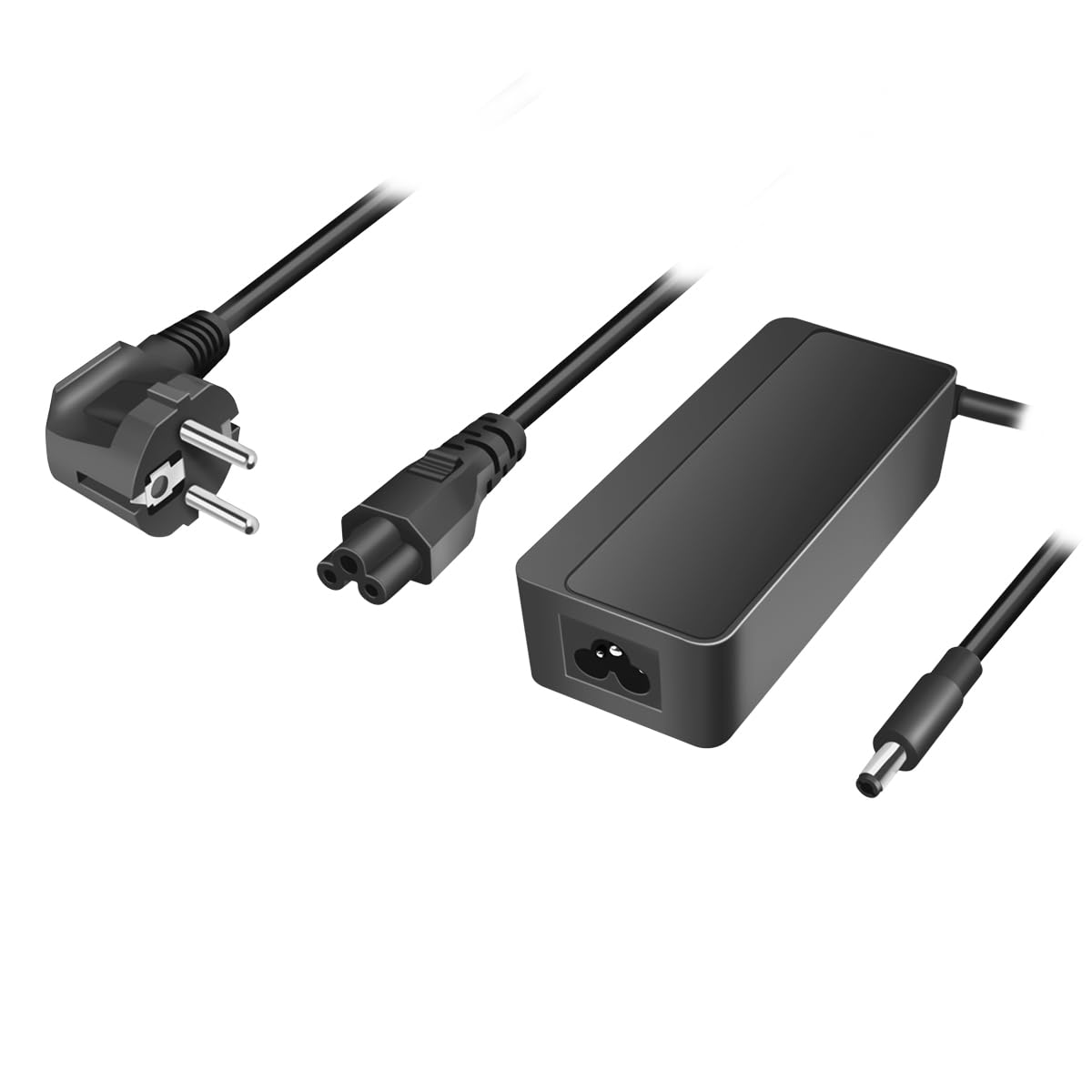 "Multifunktionale Ladestation: 120W, für 10 Geräte in elegantem Schwarz!"