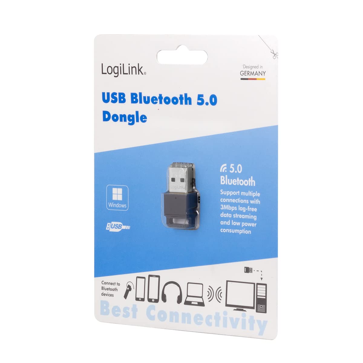 "Kraftvolle Verbindung: Bluetooth 5.0 Adapter für müheloses Pairing"
