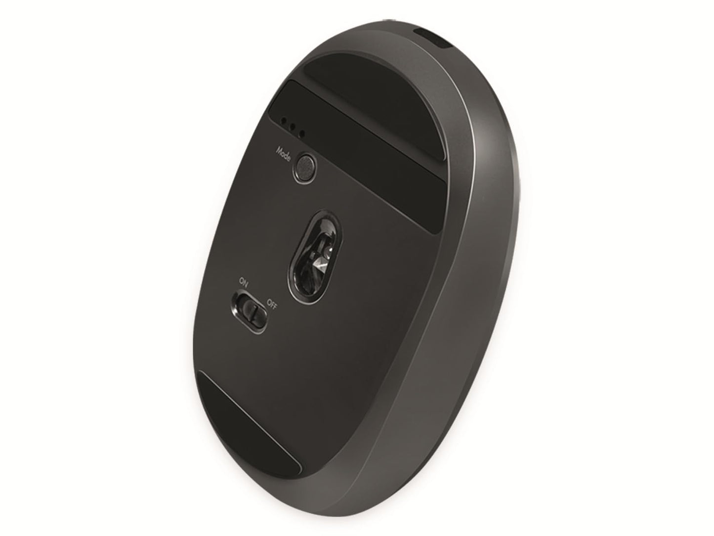 "Dual-Action: 2,4 GHz & Bluetooth Maus, Schwarz - Flexibel und effizient!"