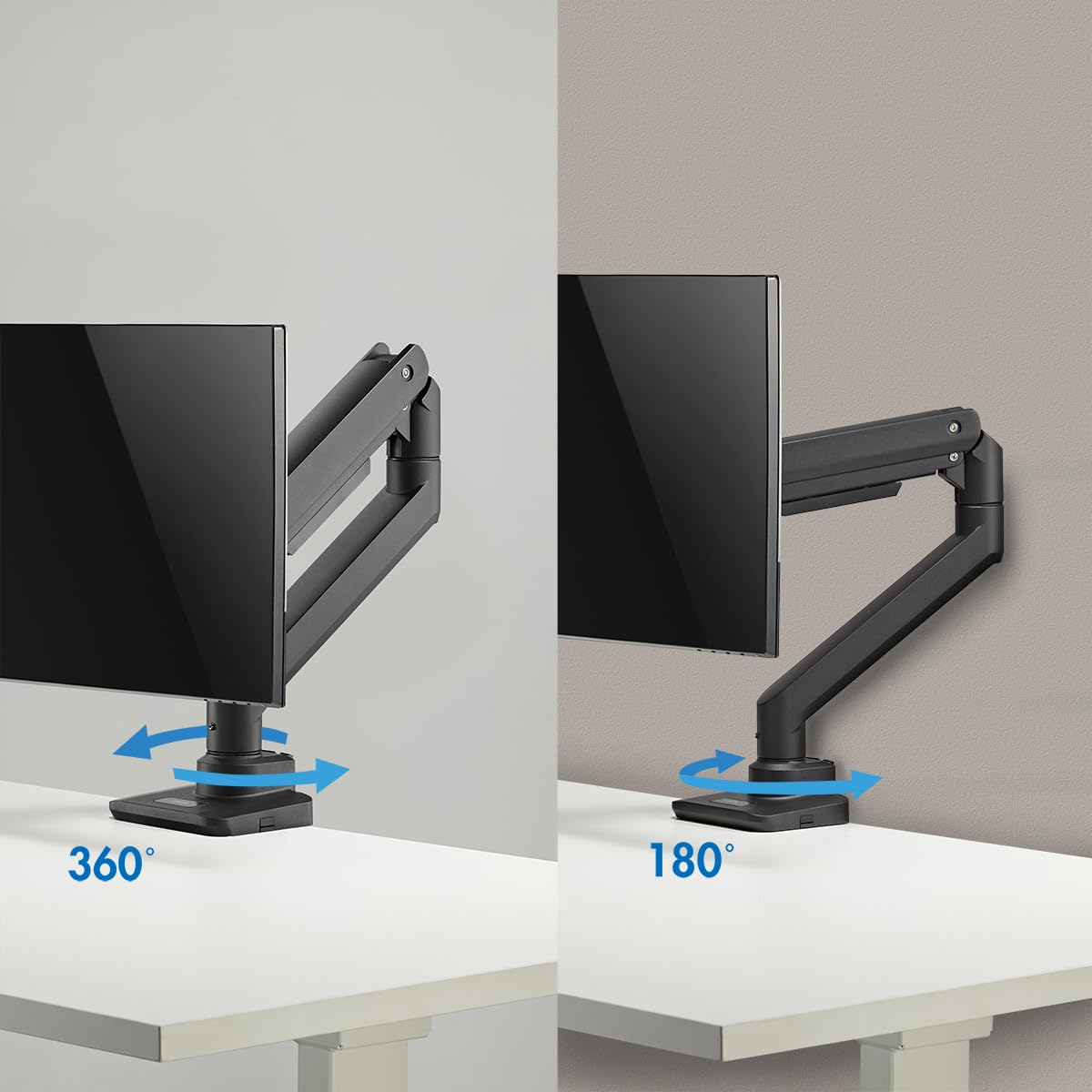 "Flexible Freiheit: Monitorhalterung für 17-49" Monitore, schwarz"
