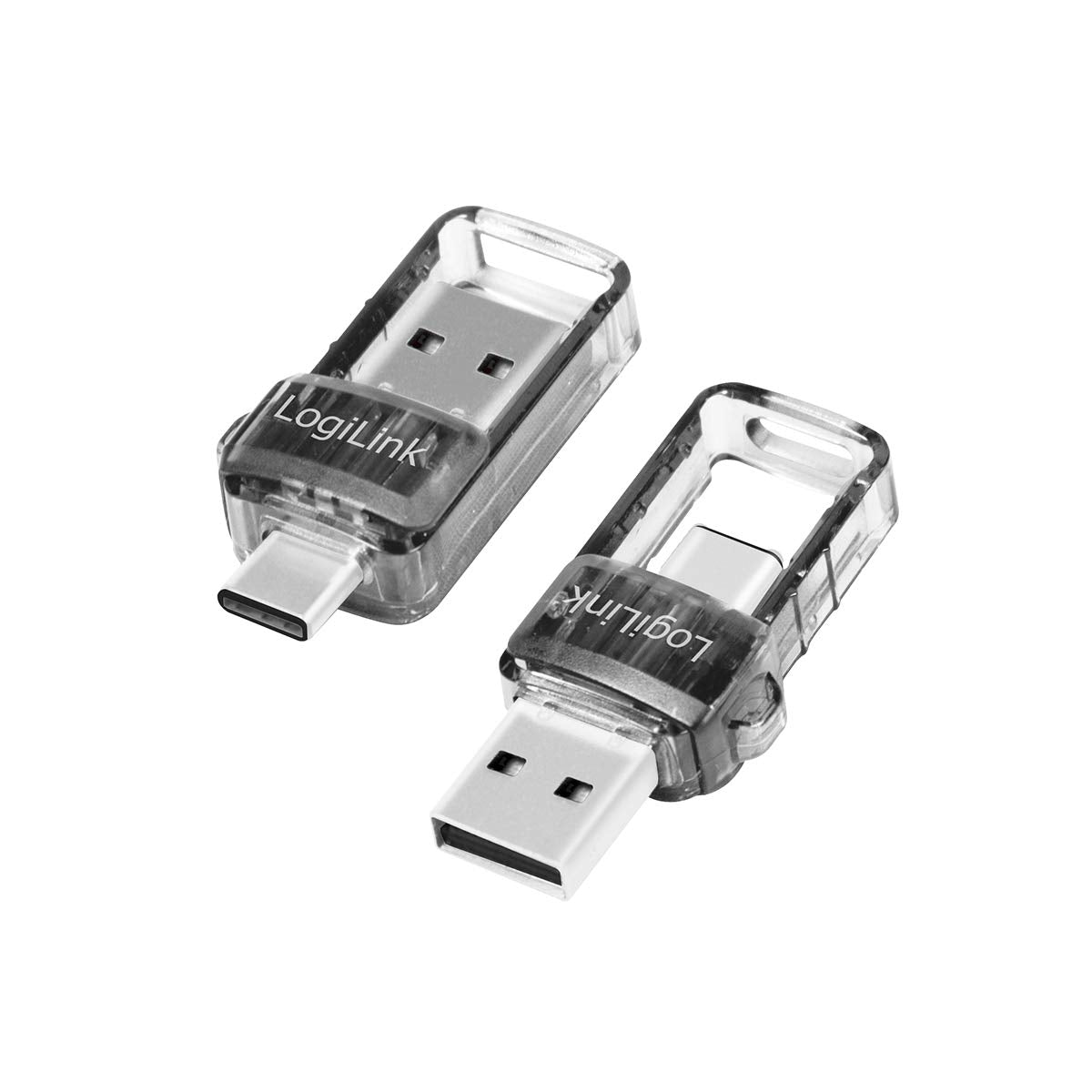 "Kompakter Bluetooth 5.0 Adapter: Mini USB-A & USB-C für alle Geräte!"