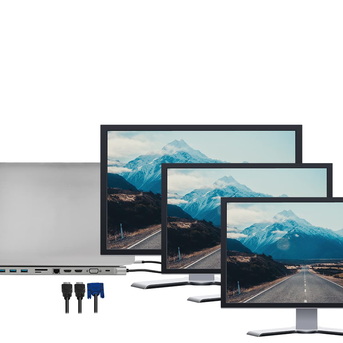 "All-in-One Lösung: 11-in-1 USB-C Dock mit 4K und 100W PD für Ihr Zuhause"