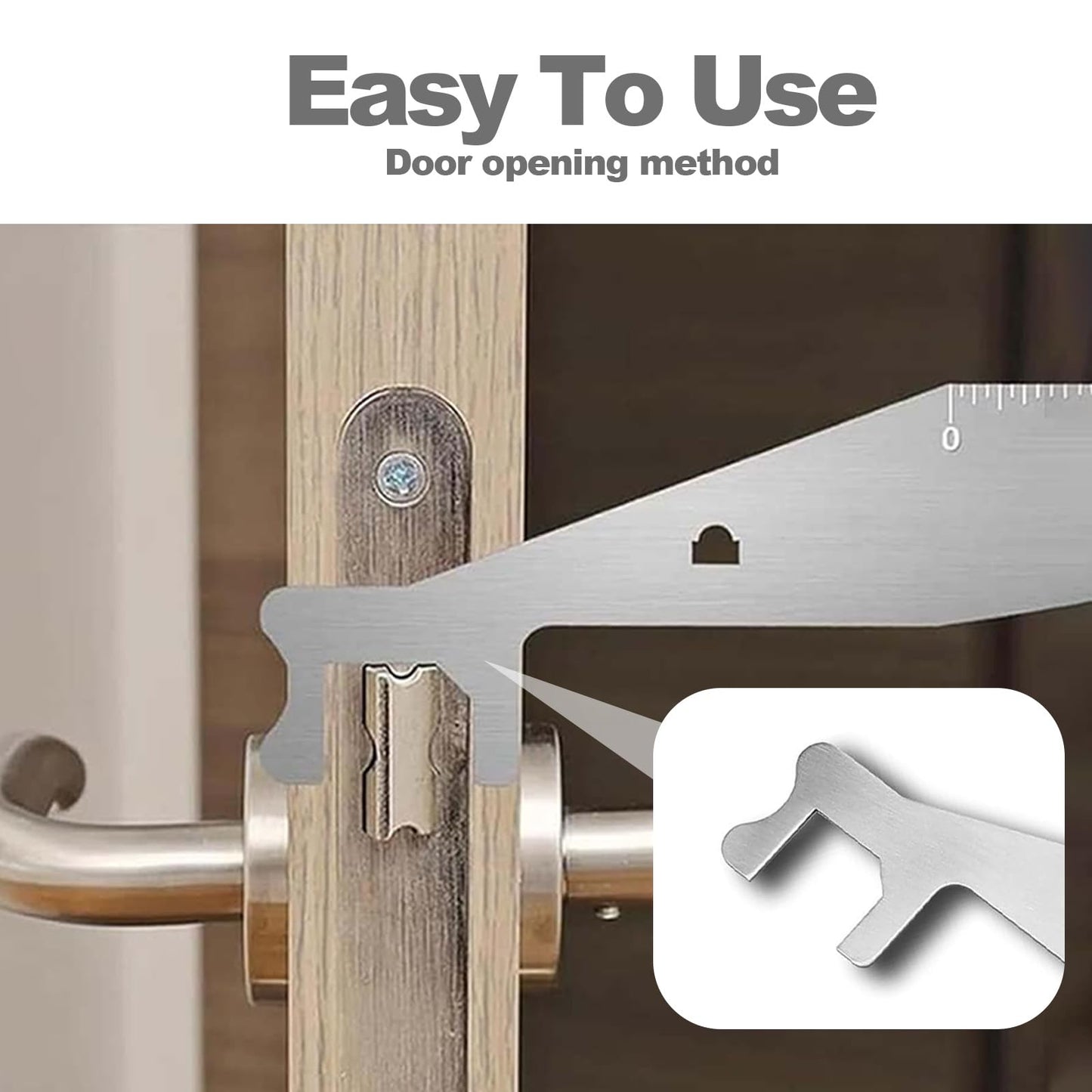 "Praktisches 2er-Set: Hochwertige Lock Picking Werkzeuge für Notfälle"