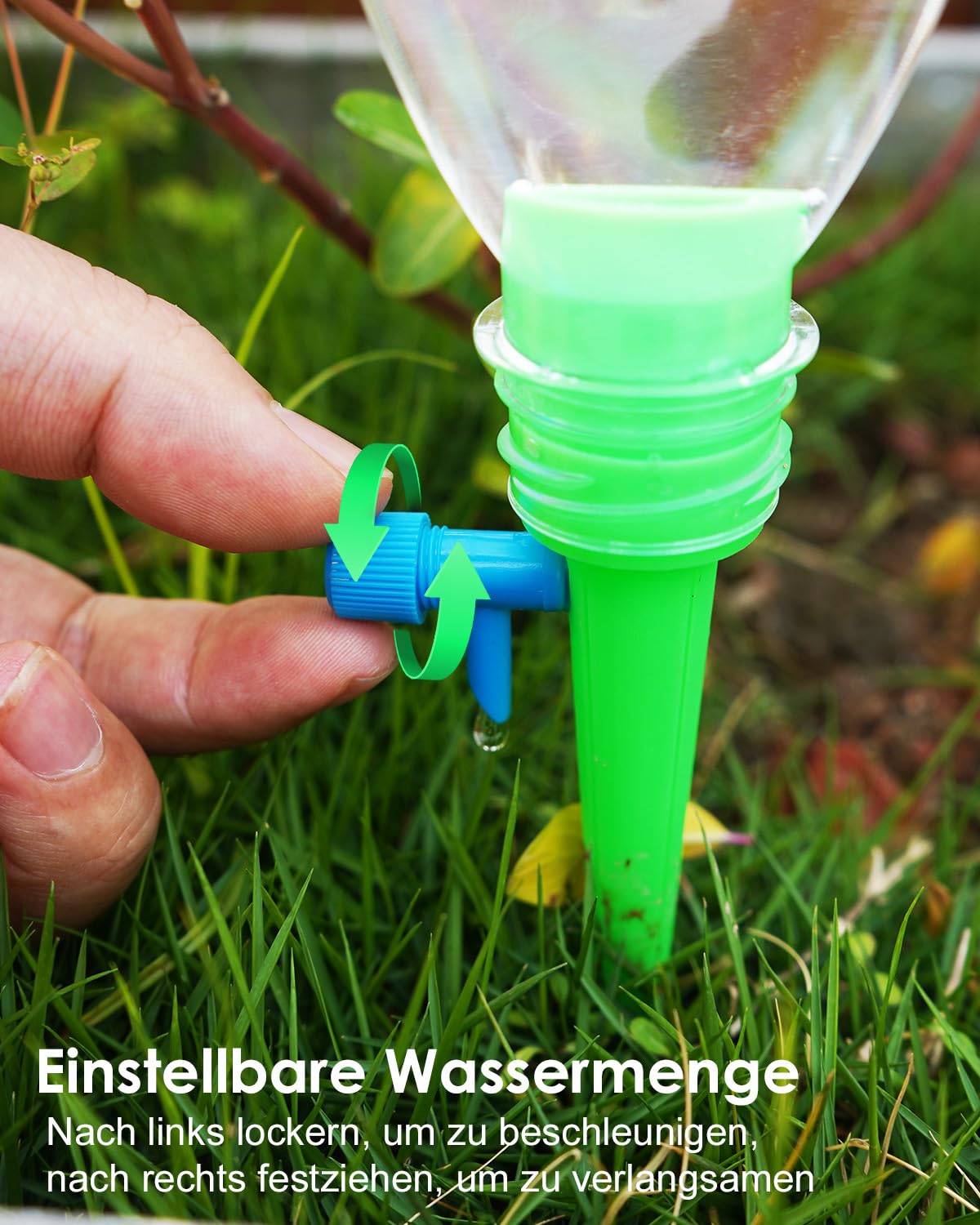 "Urlaubsbewässerung für Pflanzen: Automatisches Tropfsystem für alle Flaschen!"
