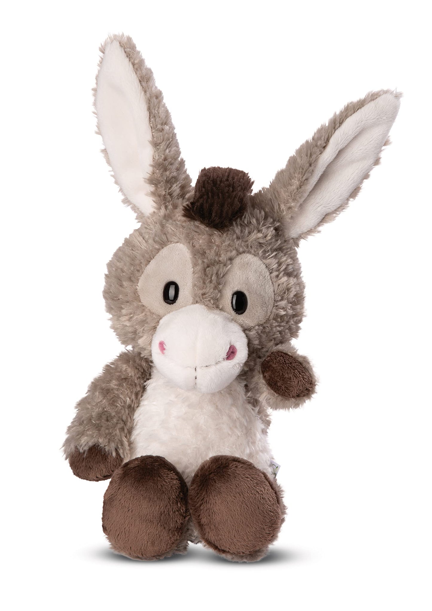 NICI Kuscheltier Esel Donkeylee 33 cm Grau, Der flauschige Freund für Groß und Klein