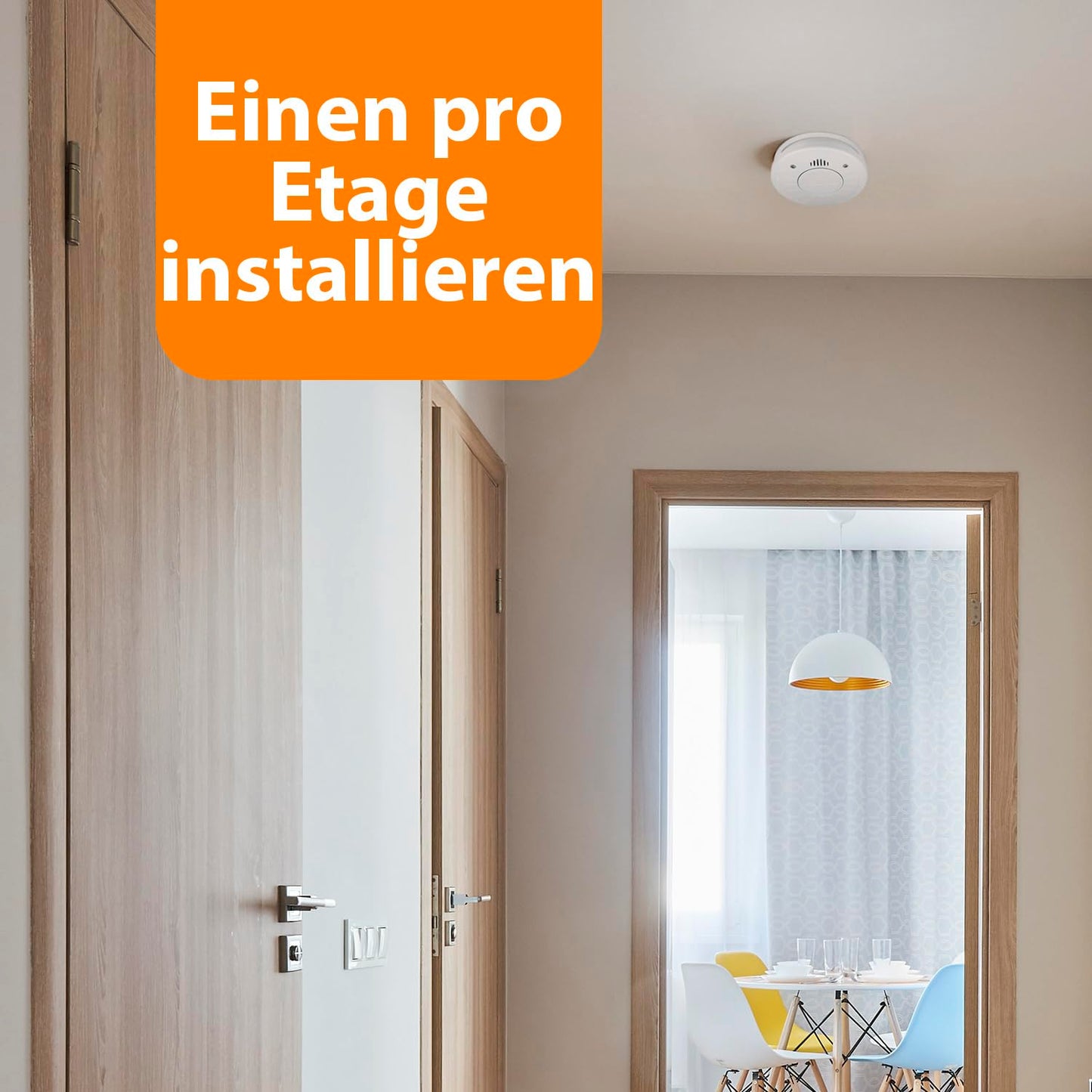 Smartwares 3er-Set Rauchmelder, FSM-12503