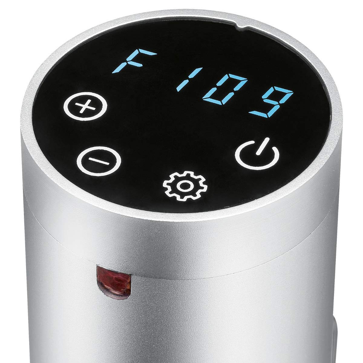 "Präzises Garen: Sous Vide Garer mit Wifi im eleganten Aluminium-Gehäuse"