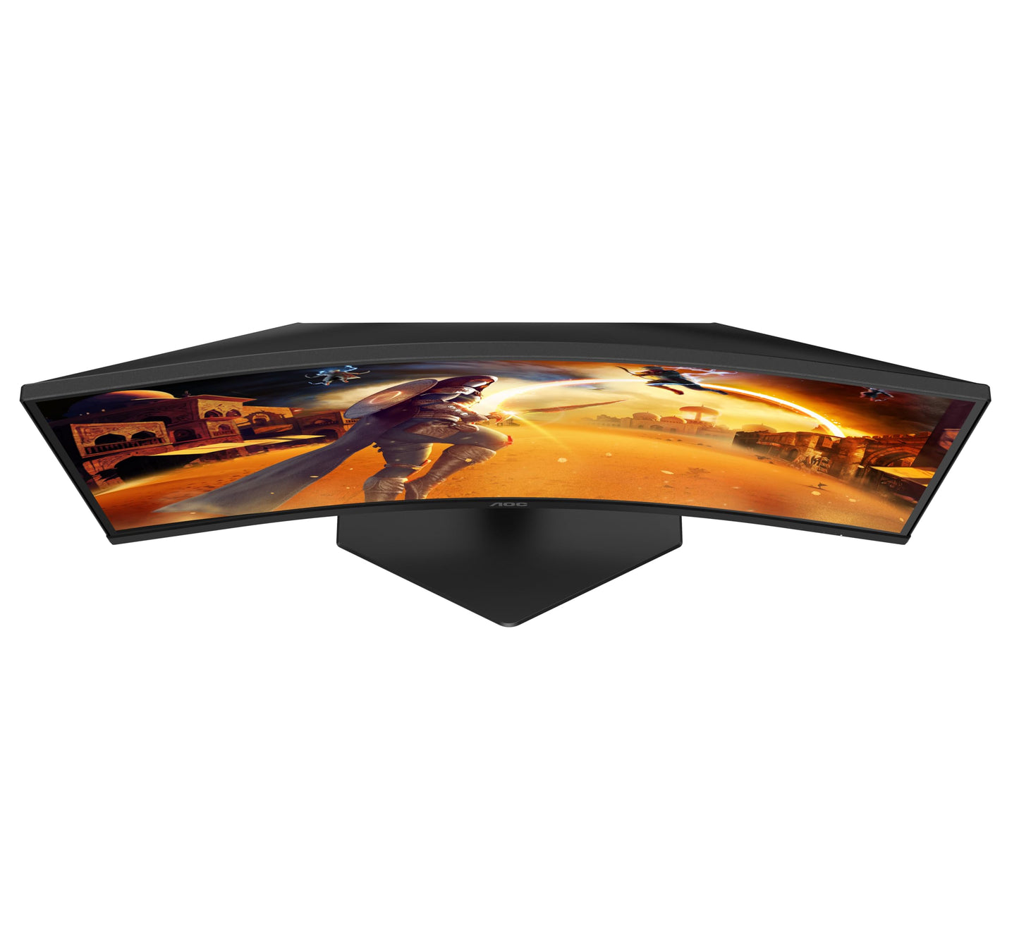 "Ultimatives Gaming-Erlebnis: 27 Zoll Curved Monitor in edlem Schwarz"
