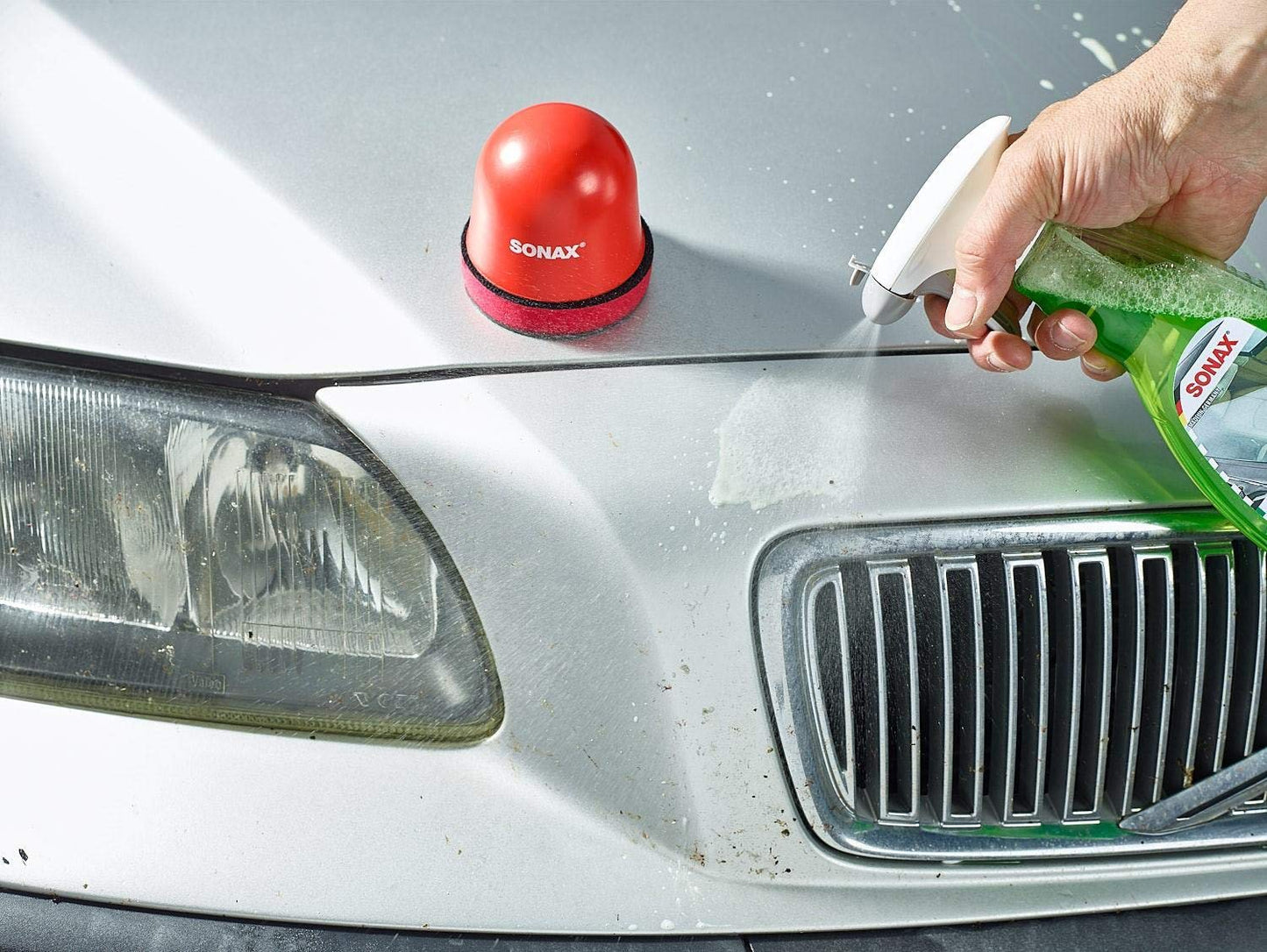"Effektive Reinigung: 1x Gelbe Clay-Ball für strahlenden Lack und Glas!"