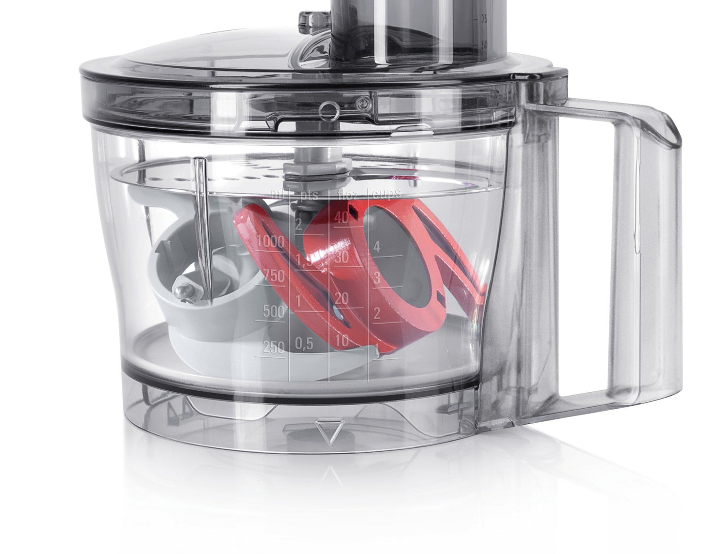 "Vielseitige Küchenmaschine: 20 Funktionen in Kompaktformat, elegant in Weiß!"