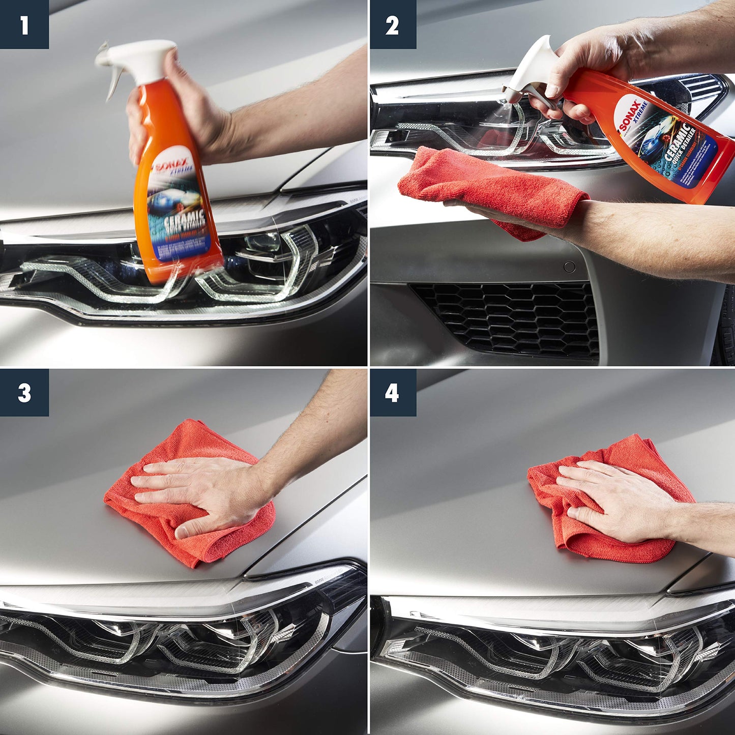 "Glanz und Schutz: 750 ml schnelles Ceramic Detailer für perfekte Pflege"