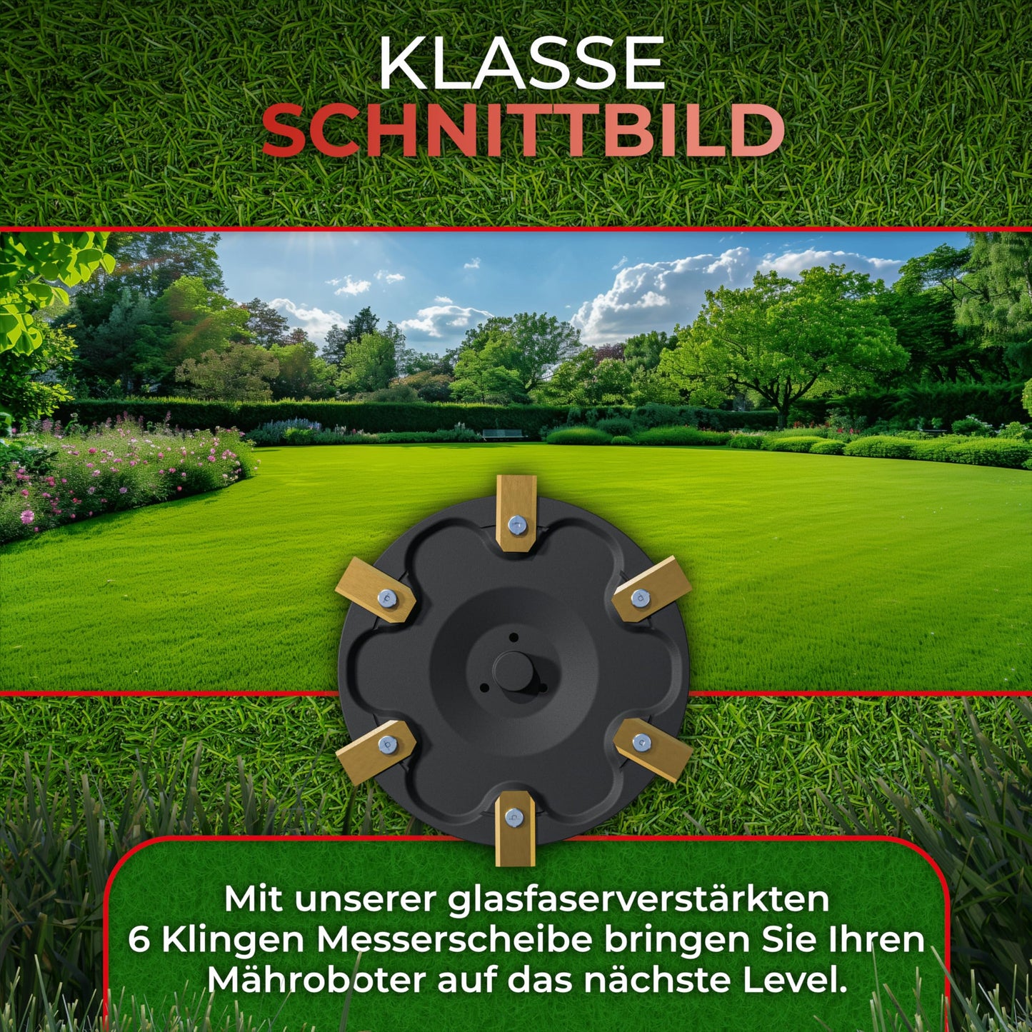6er Messerscheibe für Segway Navimow i-Serie