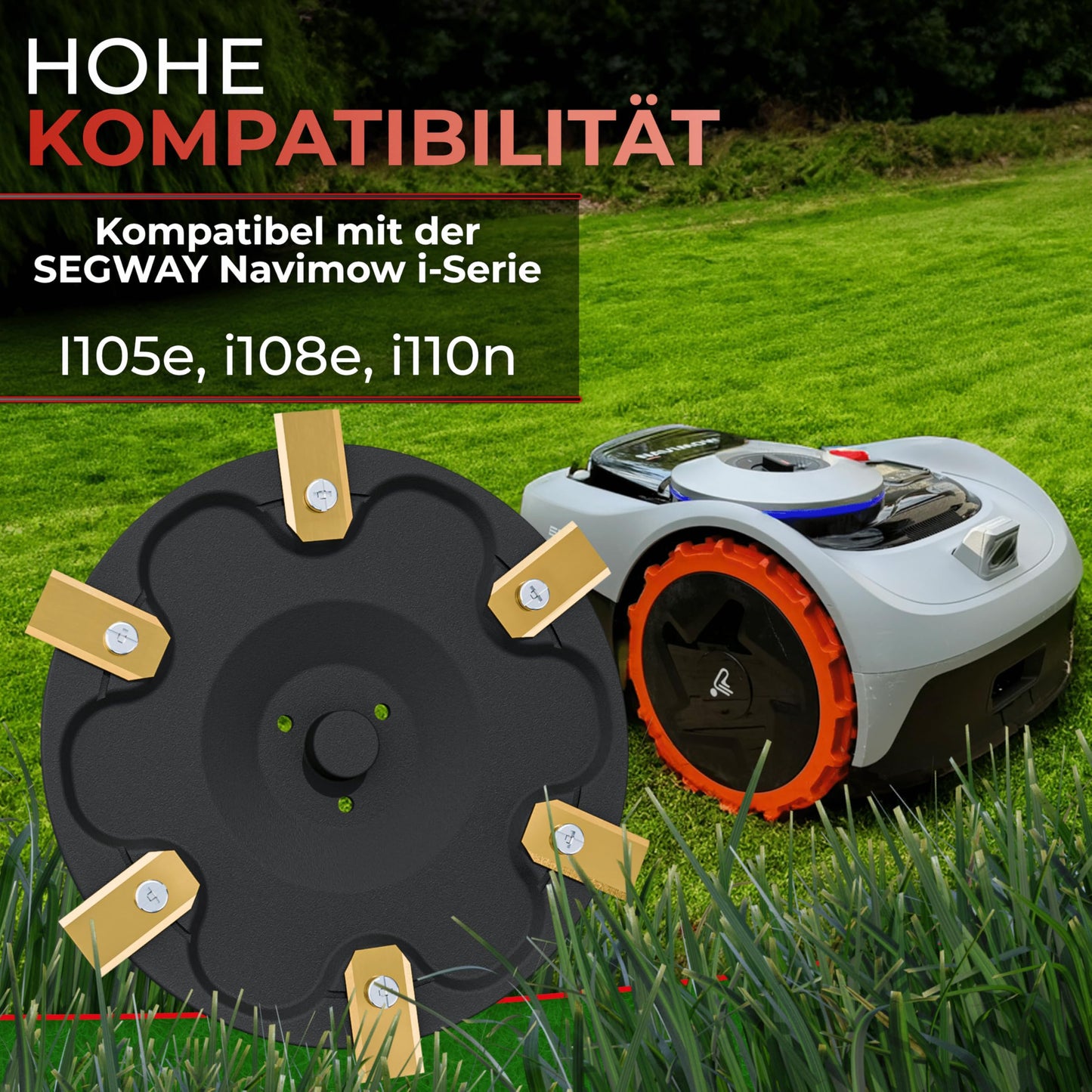 6er Messerscheibe für Segway Navimow i-Serie
