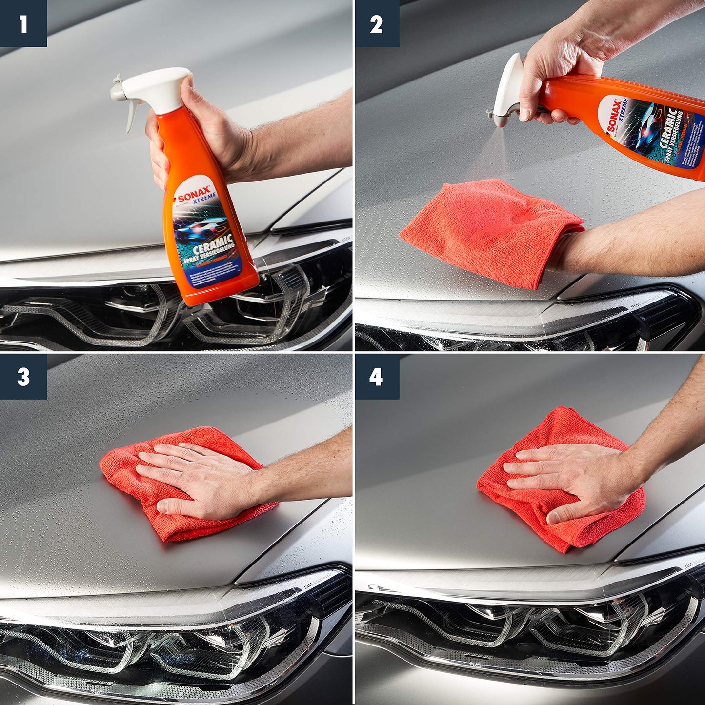 "Schutz und Glanz: 750ml Ceramic Spray für strahlenden Lack und Pflege"