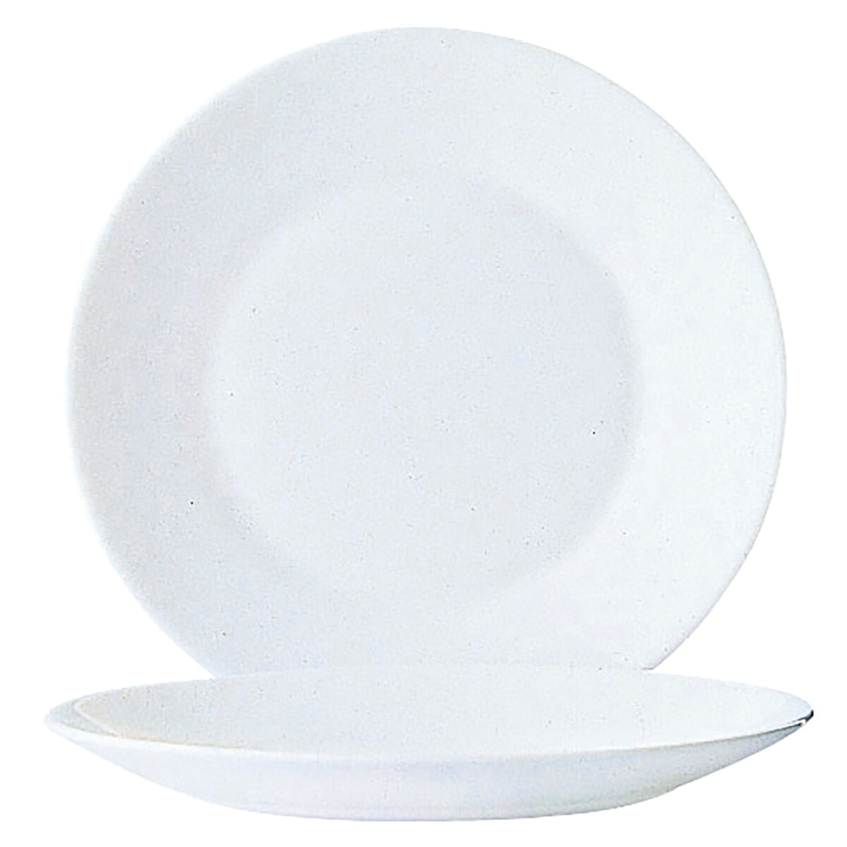 Arcoroc Weißes Glas Brot Geschirr-Set - Stilvoll servieren!-Arcoroc-0026102511275-Ciniskitchen