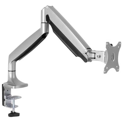 "Maximale Flexibilität: Silberne Aluminium Monitorhalterung für 13-32 Zoll"