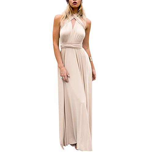 "Eleganz für jeden Anlass: Vielseitiges Maxikleid in Schwarz, 24 Styles"