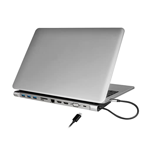 "All-in-One Lösung: 11-in-1 USB-C Dock mit 4K und 100W PD für Ihr Zuhause"