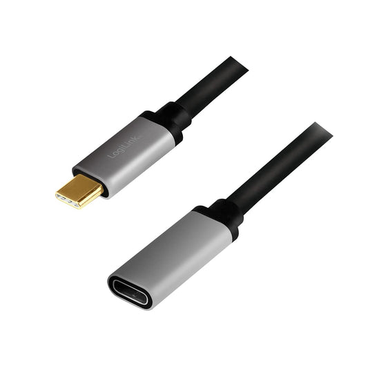 "Ultra HD 4K: USB 3.2 Gen 2 Verlängerungskabel 0,5m in elegantem Alu"