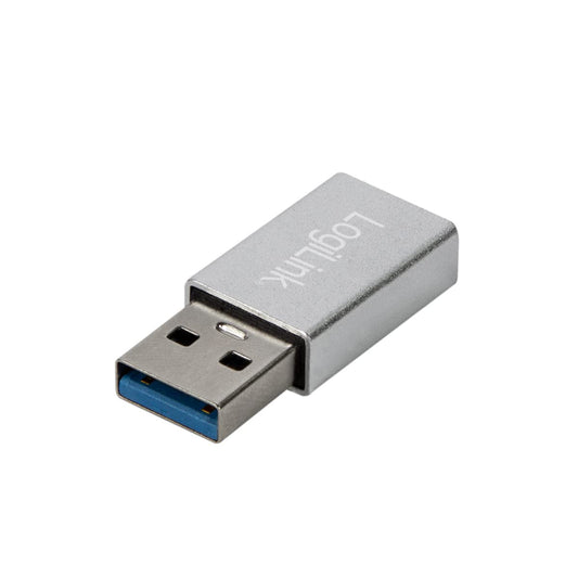 "Flexibel verbunden: Silberner USB-C Adapter für blitzschnelle Datenübertragung"