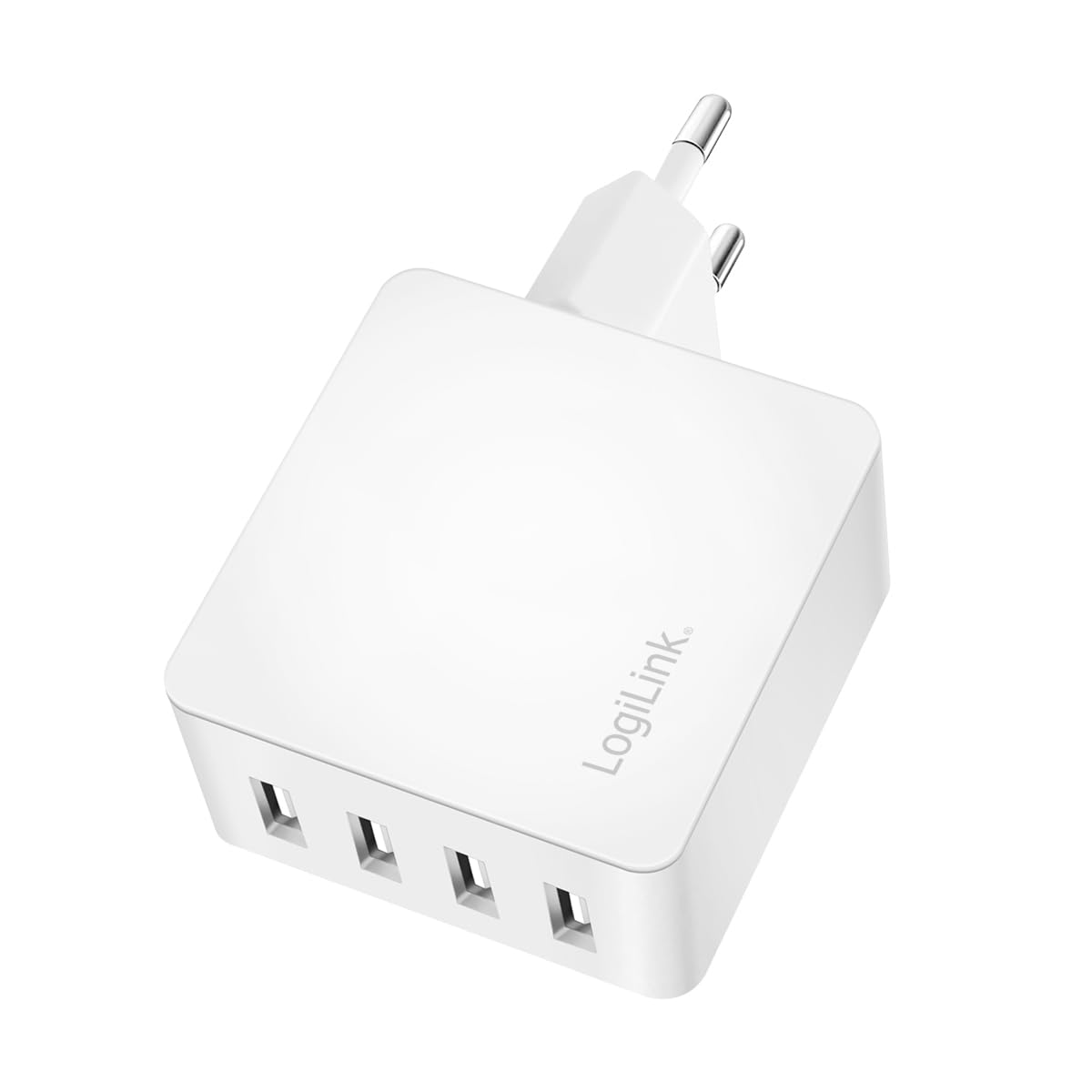 "Praktisch & Platzsparend: 4x USB-Ladeadapter für schnelles Laden"