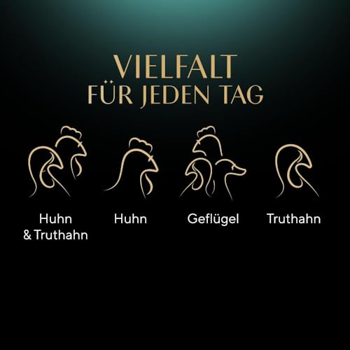 "Luxuriöser Genuss: 32x85g Geflügel-Nassfutter für glückliche Katzen!"