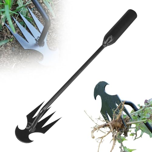 "Effiziente Gartenpflege: Unkrautentferner Schwarz, 29CM für Ihre Pflanzen"