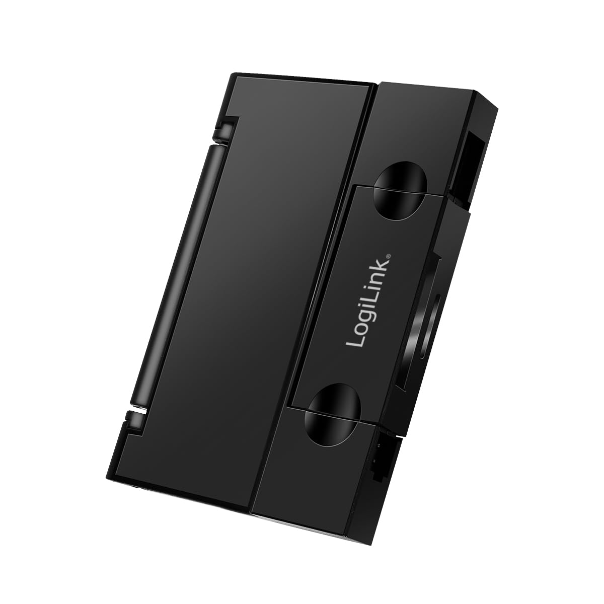 "Smartes Datenmanagement: USB 3.2 Kartenleser in Schwarz mit Speicherplatz"