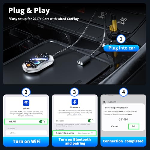 BANGTING Wireless CarPlay Adapter