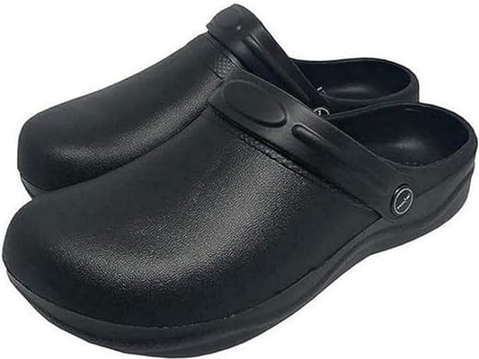 "Komfortable Unisex Clogs aus EVA: Rutschfest und leicht zu reinigen in Schwarz"