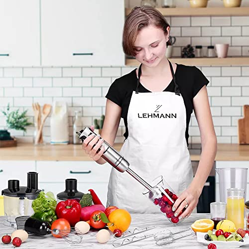 "Leistungsstarker 1200W Stabmixer Set mit 9 Zubehörteilen – Kochen leicht gemacht!"